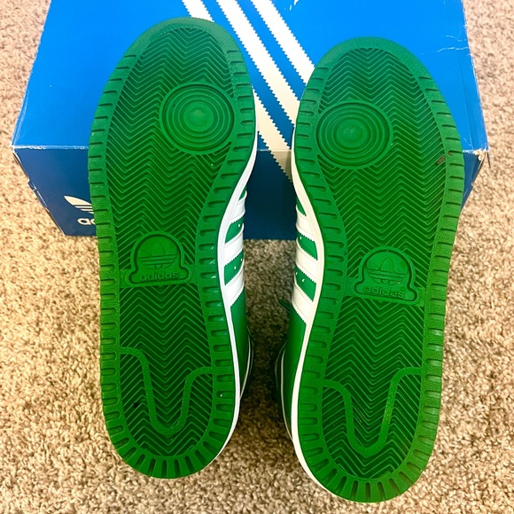 Adidas Top Ten Green and White Sneakers - Picture 5 of 5